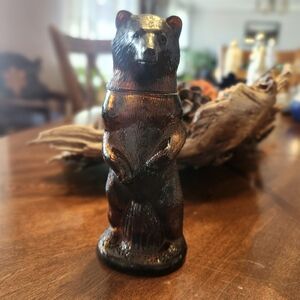 vintage Avon Kodiak Bear aftershave decanter